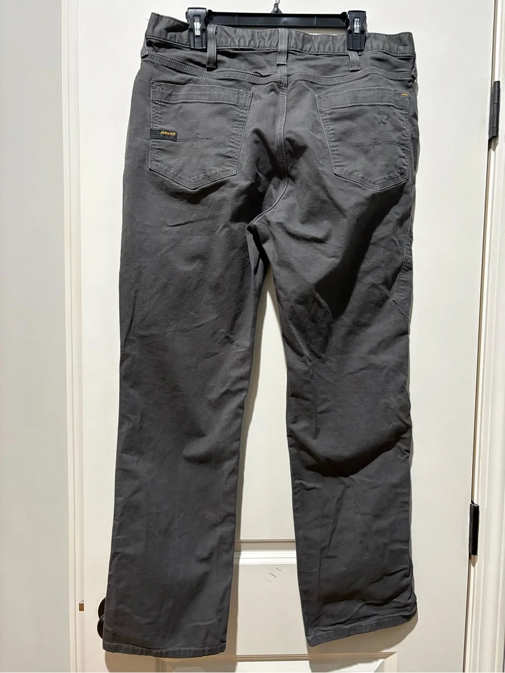 Ariat Rebar M4 Relaxed Straight Work Pants Men’s 36x32 Gray Utility Cargo